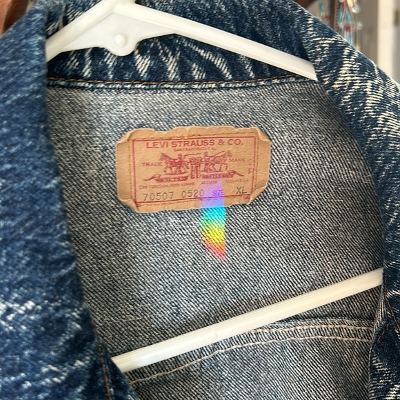 Vintage Levi’s acid wash Jean jacket - Picture 3 of 3
